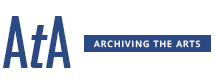 Archiving the Arts logo.