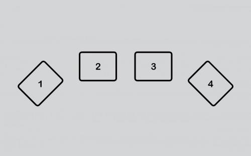 Installation plan for Danny Matthys' work 'Zeedijk Knokke-Heist' (1973-1974).