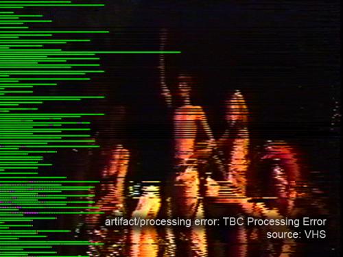 Screenshot of a TBC Processing Artifact from the A/V Artifact Atlas.  